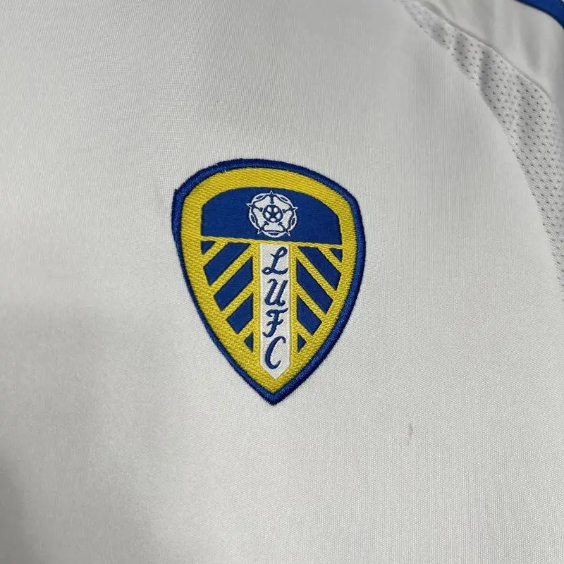 24-25 Leeds United home soccer jersey