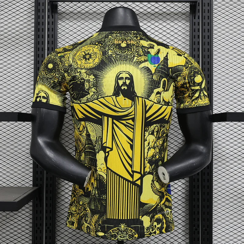 2024 Brazil Player version soccer jersey