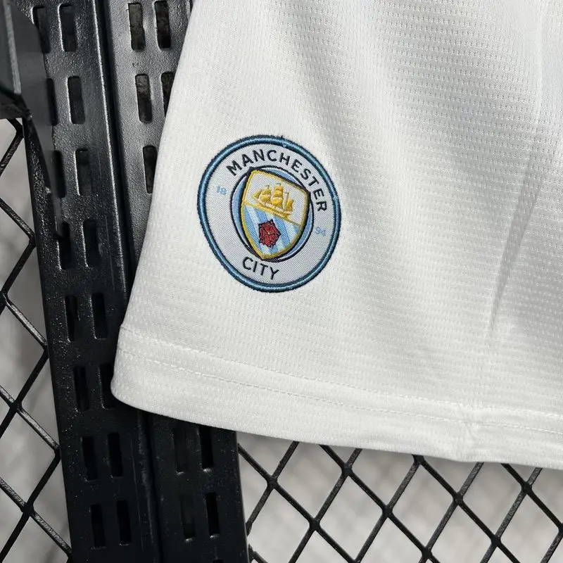 24-25 Manchester City home soccer shorts