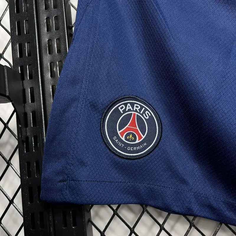 24-25 PSG home soccer shorts