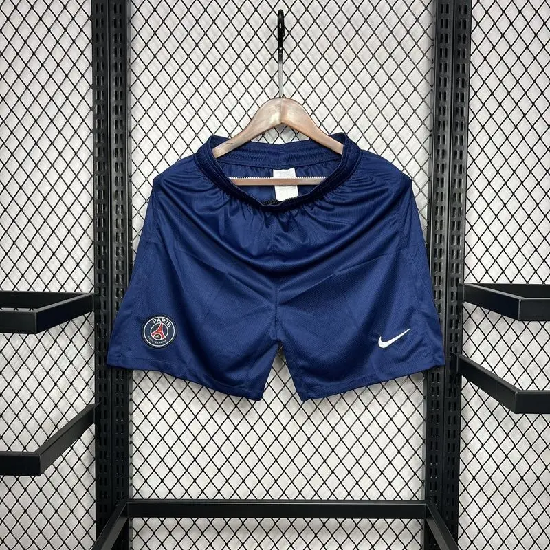 24-25 PSG home soccer shorts