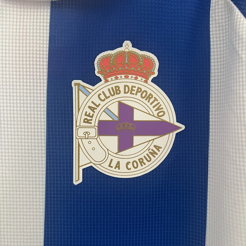 24-25 Deportivo de la Coruna Home soccer jersey