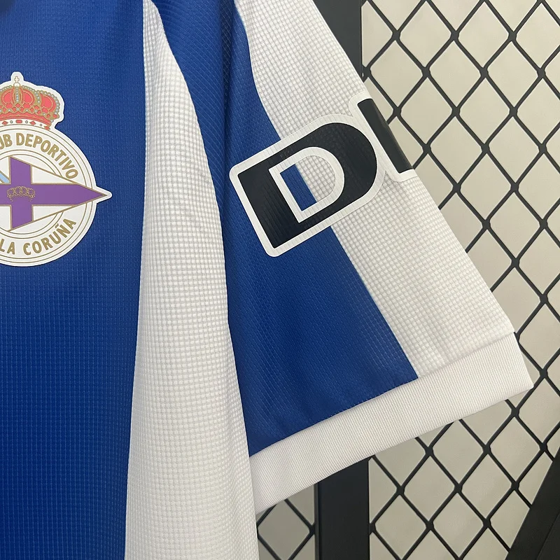 24-25 Deportivo de la Coruna Home soccer jersey