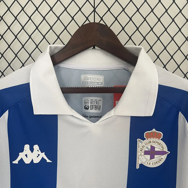 24-25 Deportivo de la Coruna Home soccer jersey