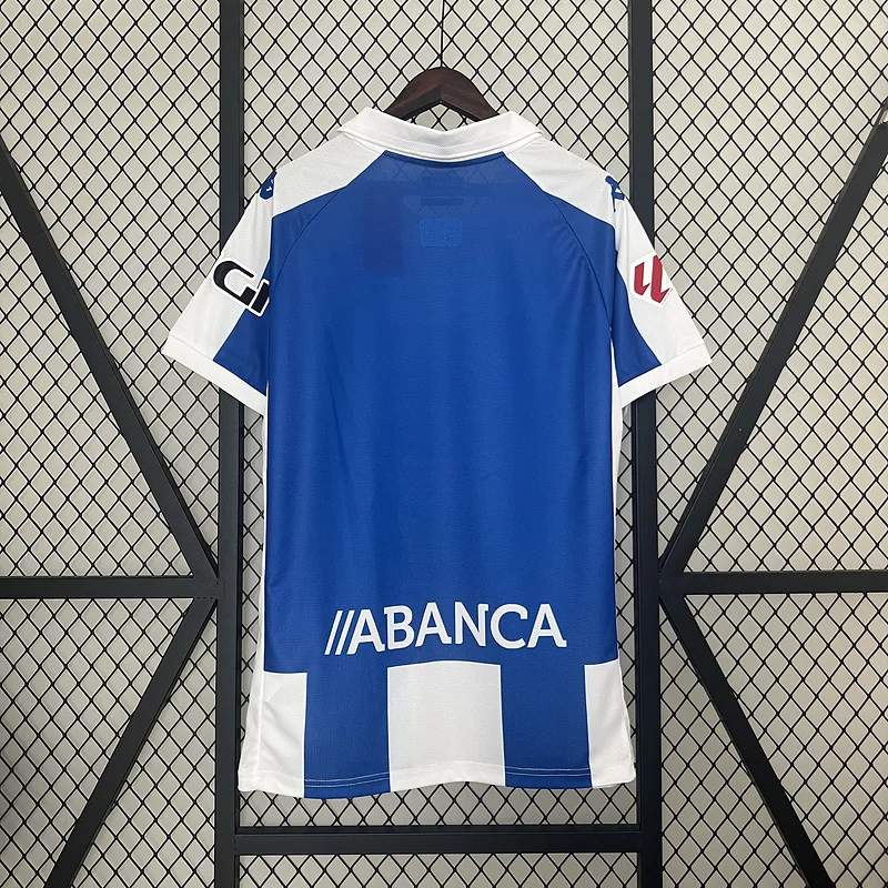 24-25 Deportivo de la Coruna Home soccer jersey