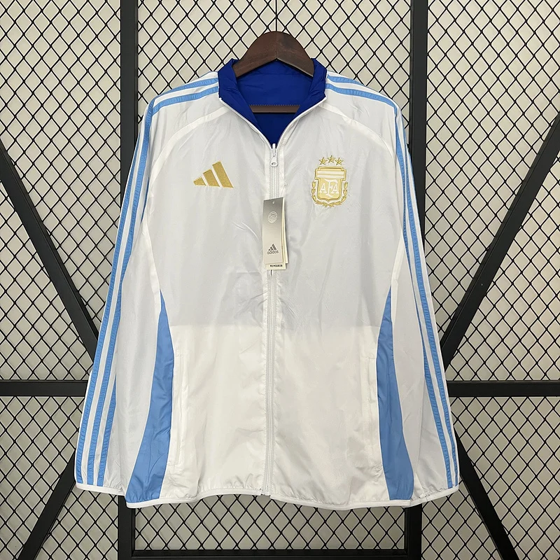 2024 Argentina Trench Reversible Coat Windbreaker