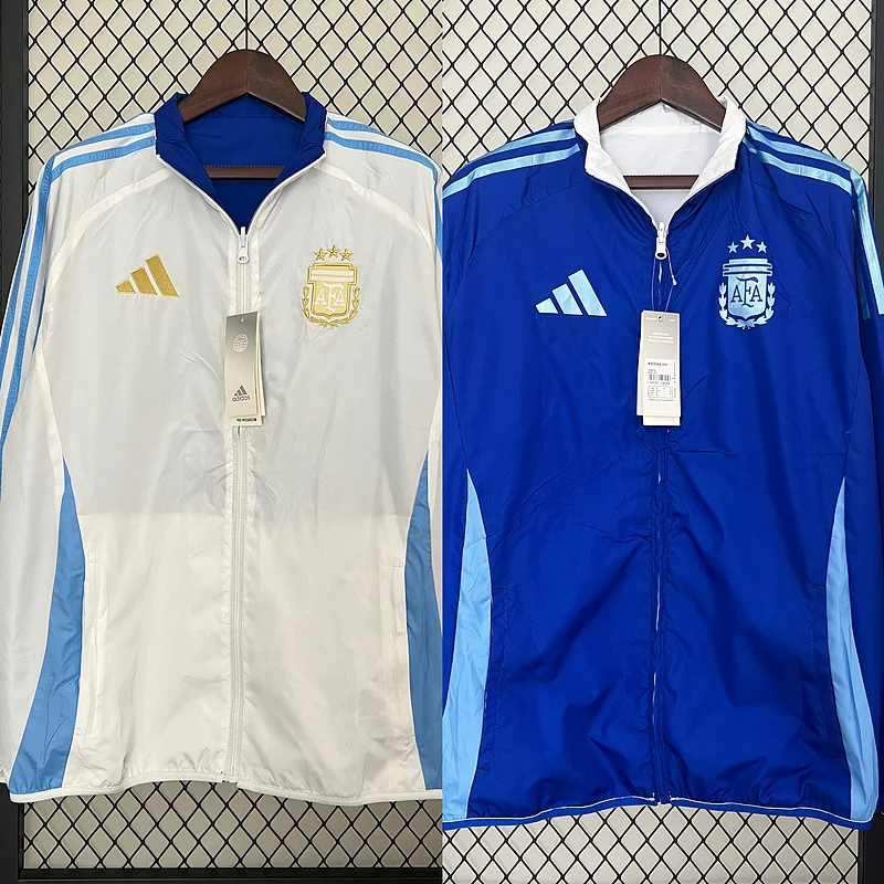 2024 Argentina Trench Reversible Coat Windbreaker