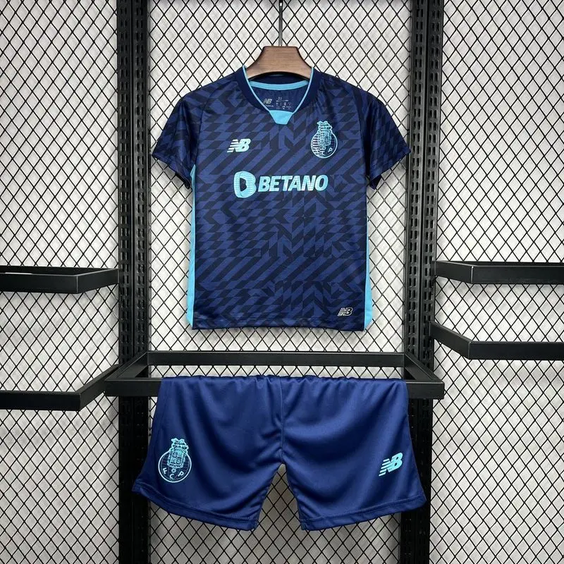 24-25 Porto Third away Kids soccer jersey