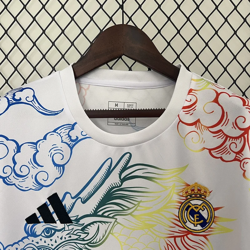 24-25 Real Madrid white special soccer jersey