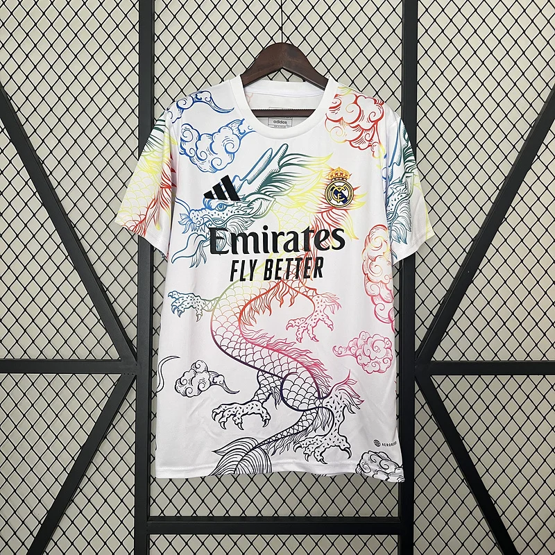 24-25 Real Madrid white special soccer jersey