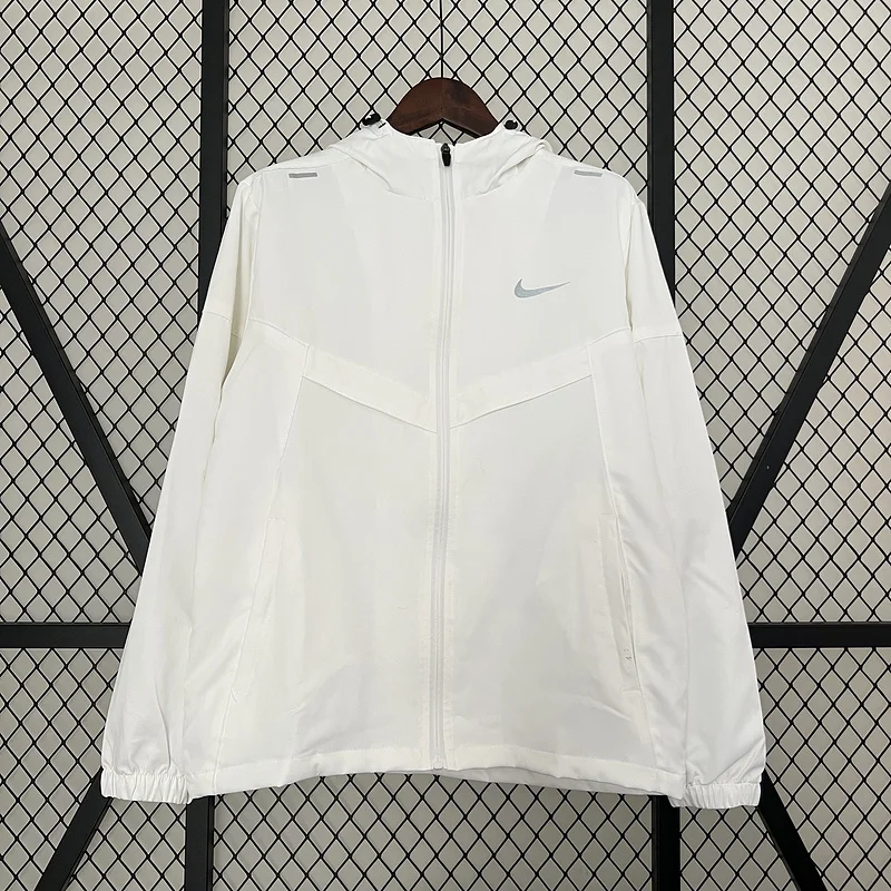 2024 new white windbreaker