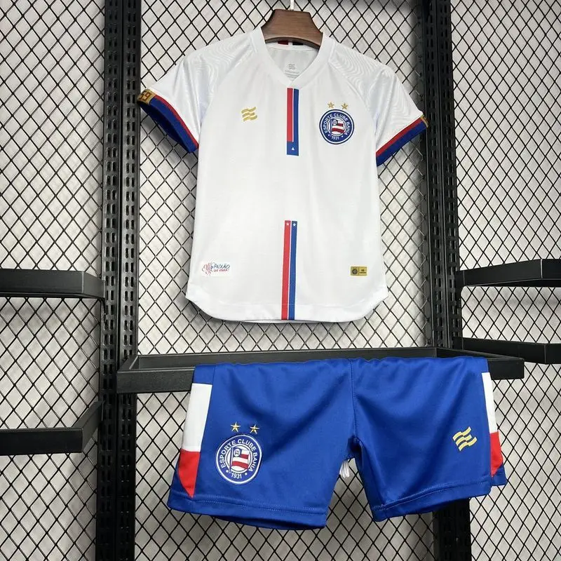 24-25 Bahia away kids soccer jersey