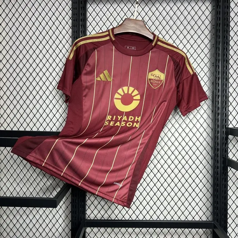 24-25 Roma Home Soccer jersey