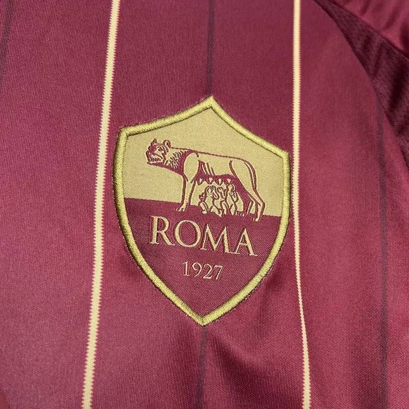 24-25 Roma Home Soccer jersey