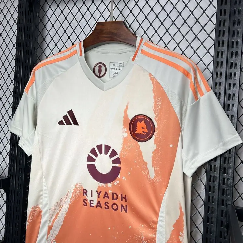 24-25 Roma away Soccer Jersey