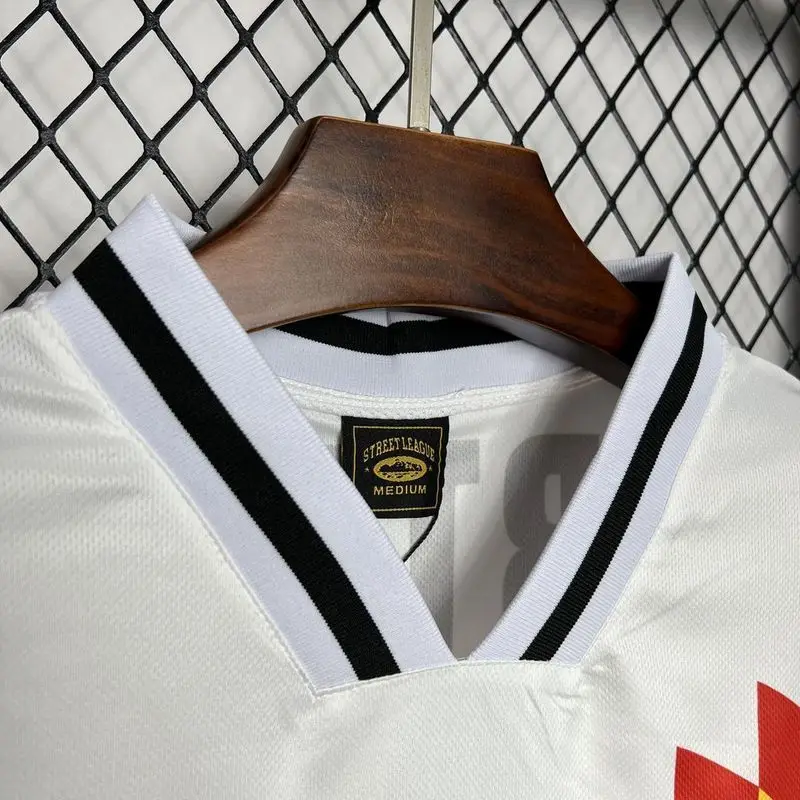 1995 America White Corteiz Retro soccer jersey 