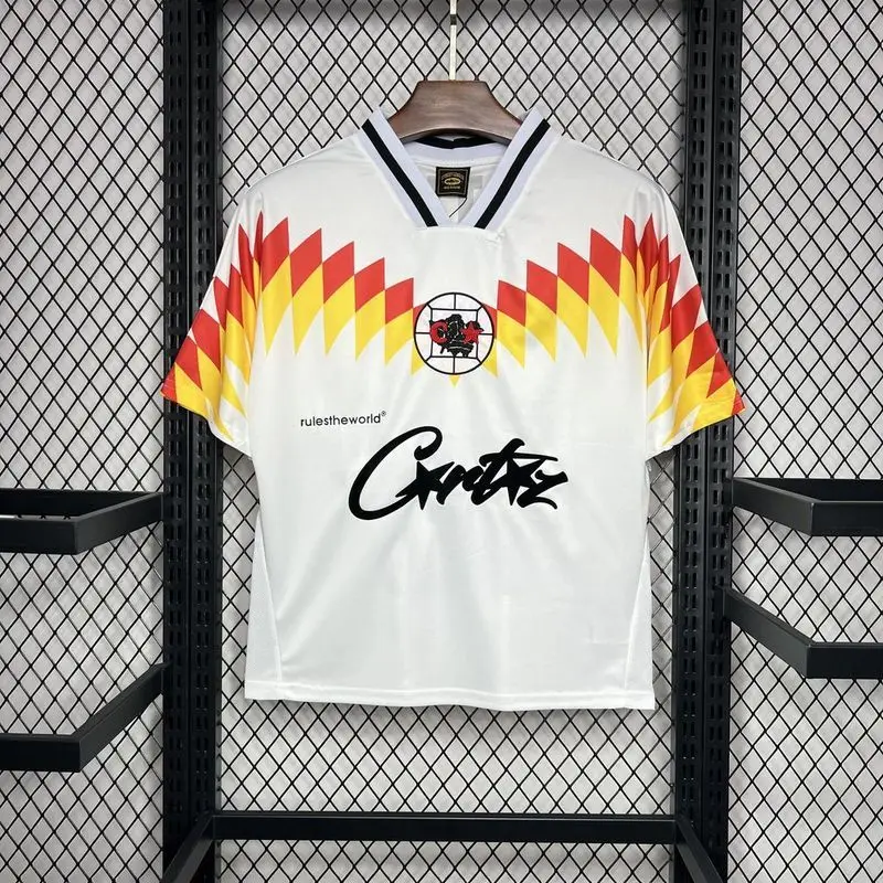 1995 America White Corteiz Retro soccer jersey 