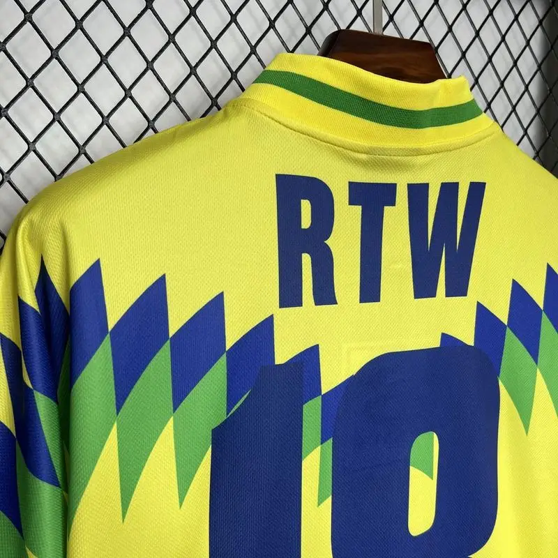 1995 Brazil Home Corteiz Retro soccer jersey