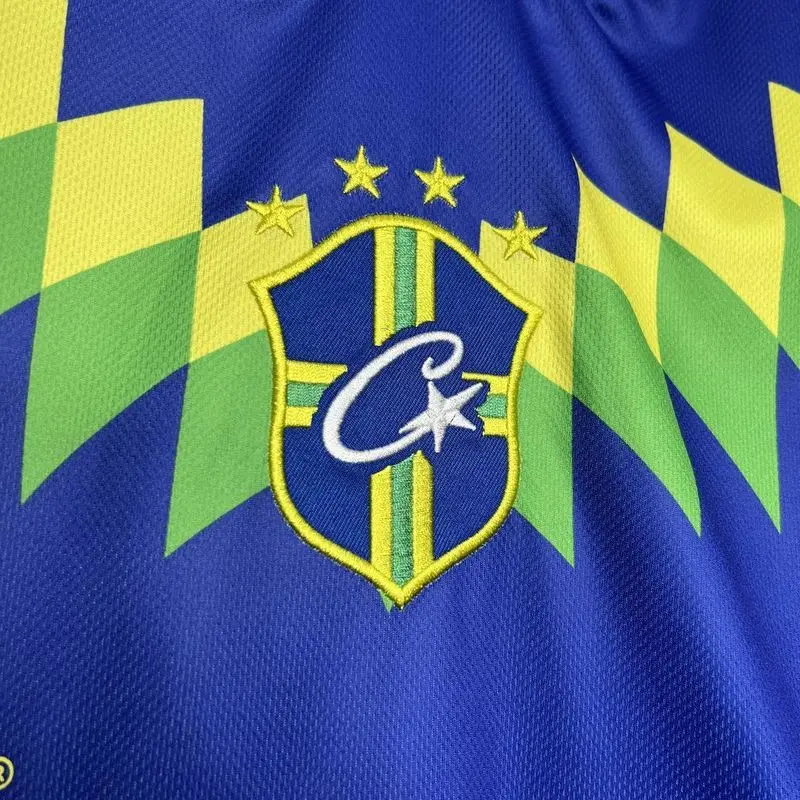 1995 Brazil Away Corteiz Retro soccer jersey