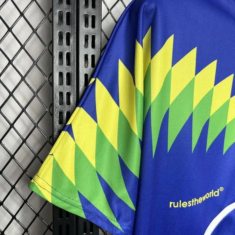 1995 Brazil Away Corteiz Retro soccer jersey