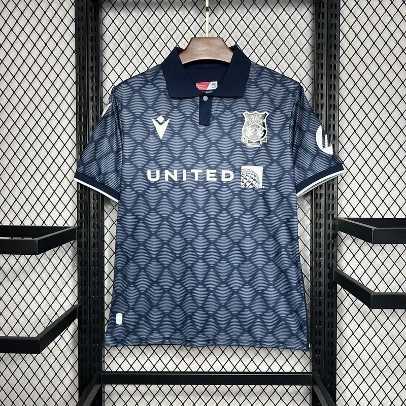 24-25 Wrexham Away Soccer Jersey