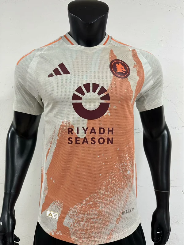 24-25 Roma Away Player Version soccer jersey