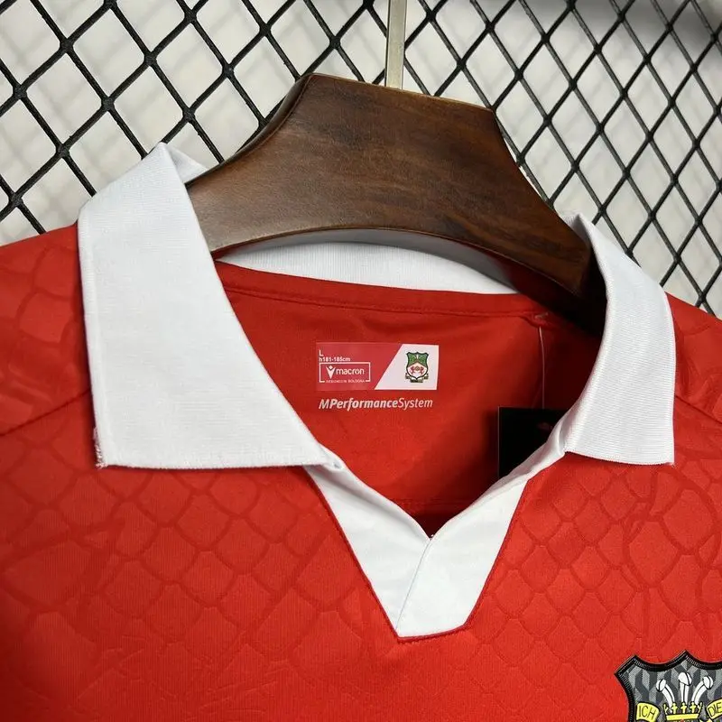 24-25 Wrexham Home soccer jersey