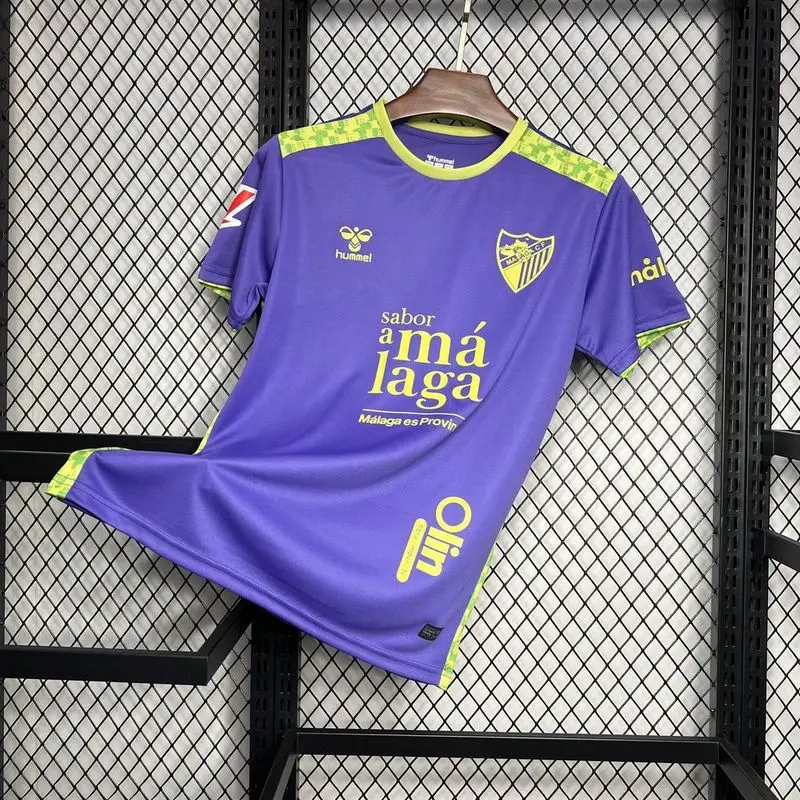 24-25 Malaga Away soccer jersey