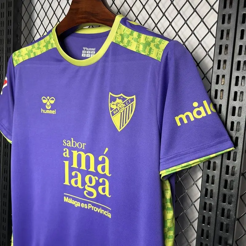 24-25 Malaga Away soccer jersey