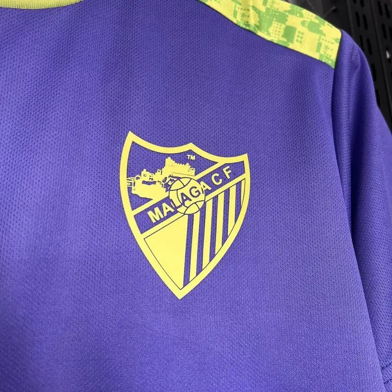 24-25 Malaga Away soccer jersey