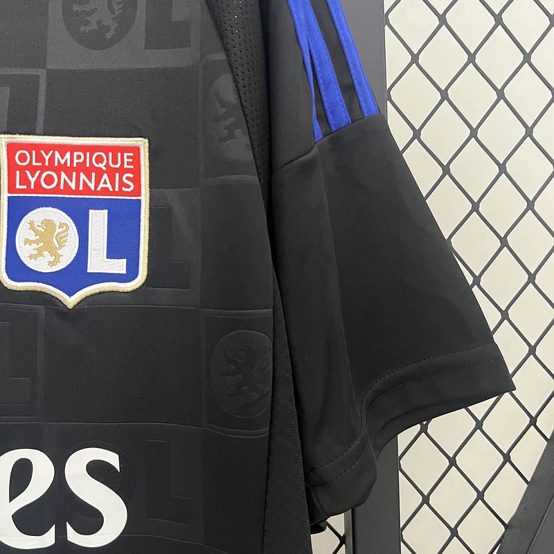 24-25 Lyon away soccer jersey