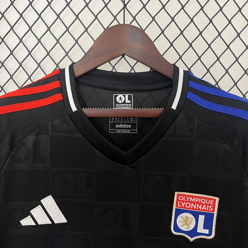 24-25 Lyon away soccer jersey