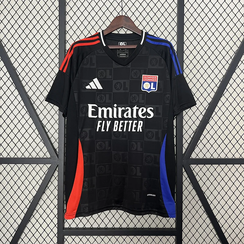 24-25 Lyon away soccer jersey