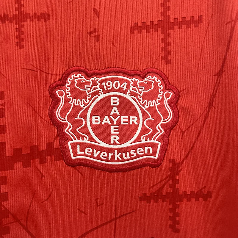 24-25 Leverkusen Home soccer jersey