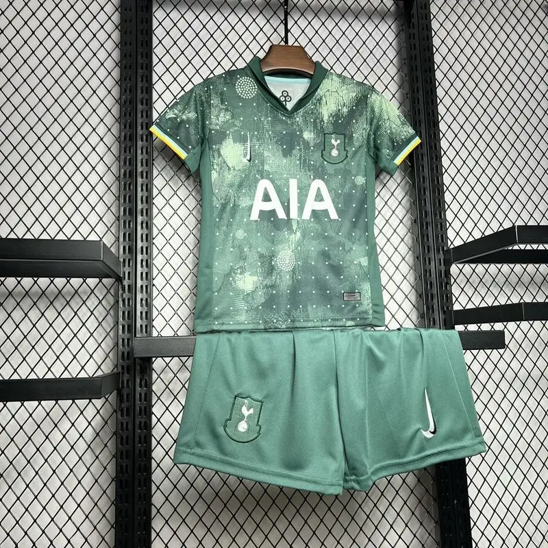 24-25 Tottenham Third Away Kids soccer jersey