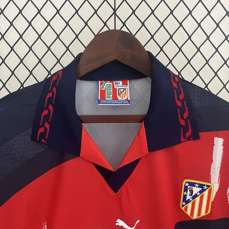 96-97 Retro Atletico Madrid Away soccer jersey