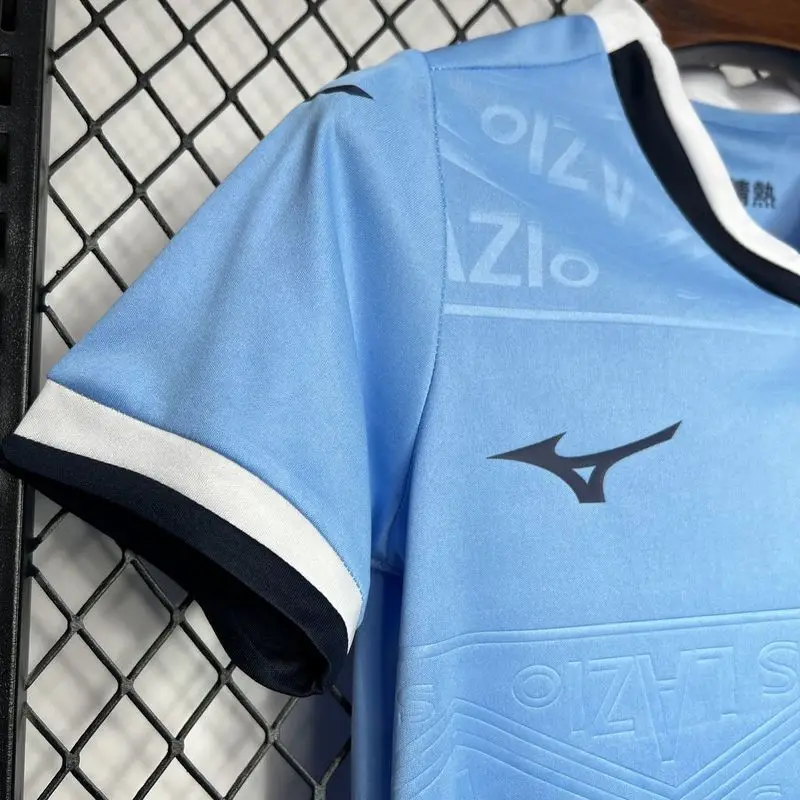 24-25 Lazio home kids soccer jersey