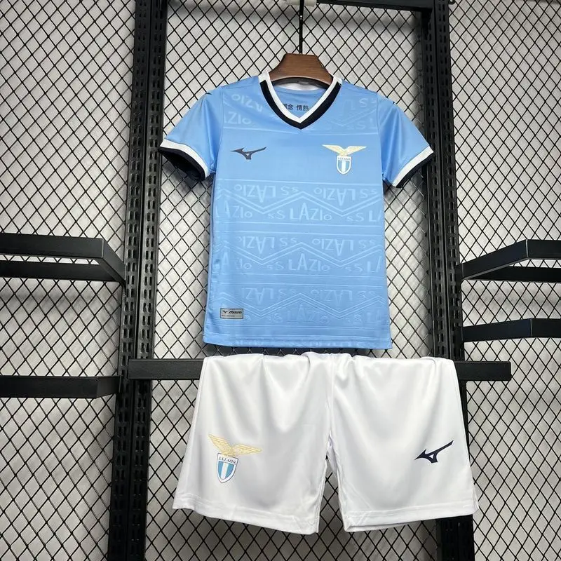 24-25 Lazio home kids soccer jersey