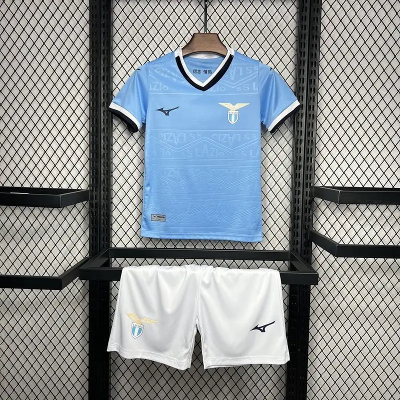 24-25 Lazio home kids soccer jersey