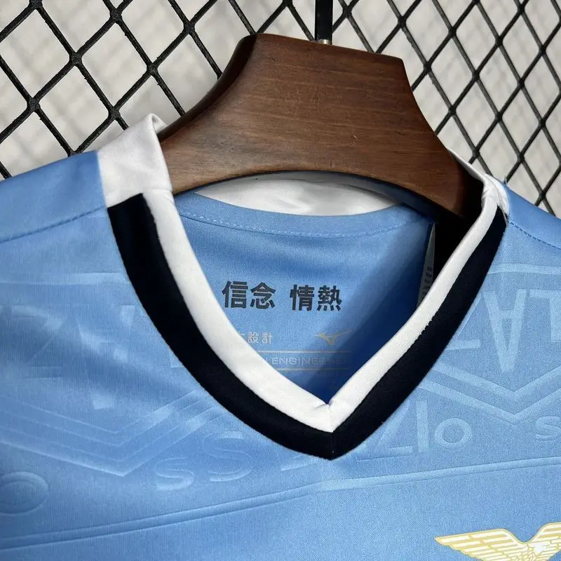 24-25 Lazio home kids soccer jersey