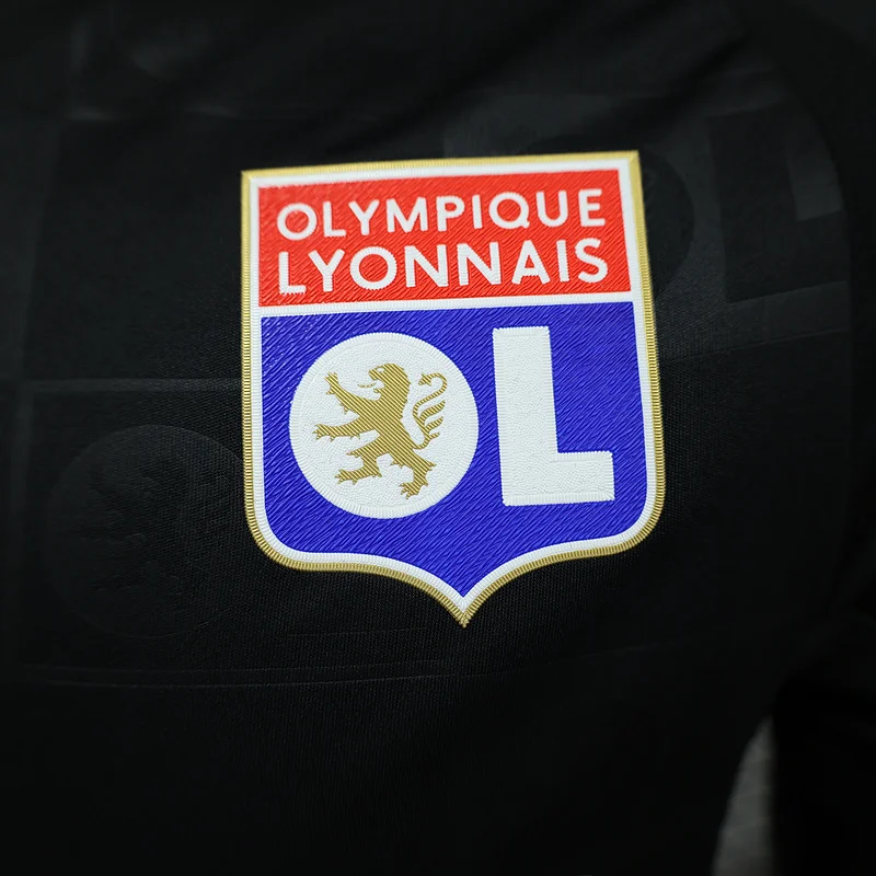 24-25 Lyon Home Player version soccer jersey