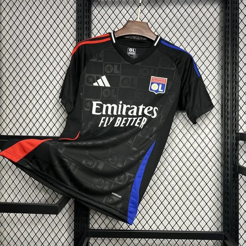 24-25 Lyon away soccer jersey