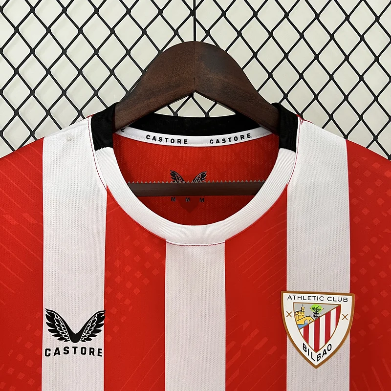 24-25 Athletic Bilbao Home soccer jersey