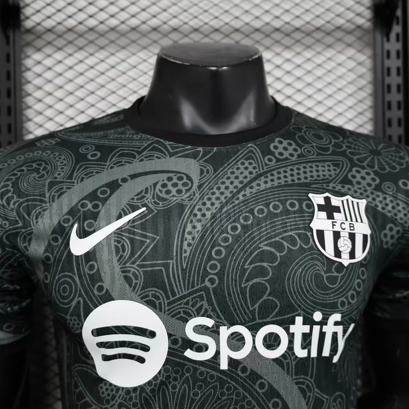 24-25 Barcelona black Special Player version soccer jersey