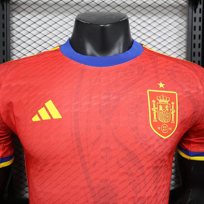 24-25 Spain Red Special Player version soccer jersey