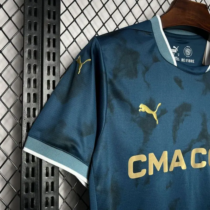 24-25 Marseille away soccer jersey