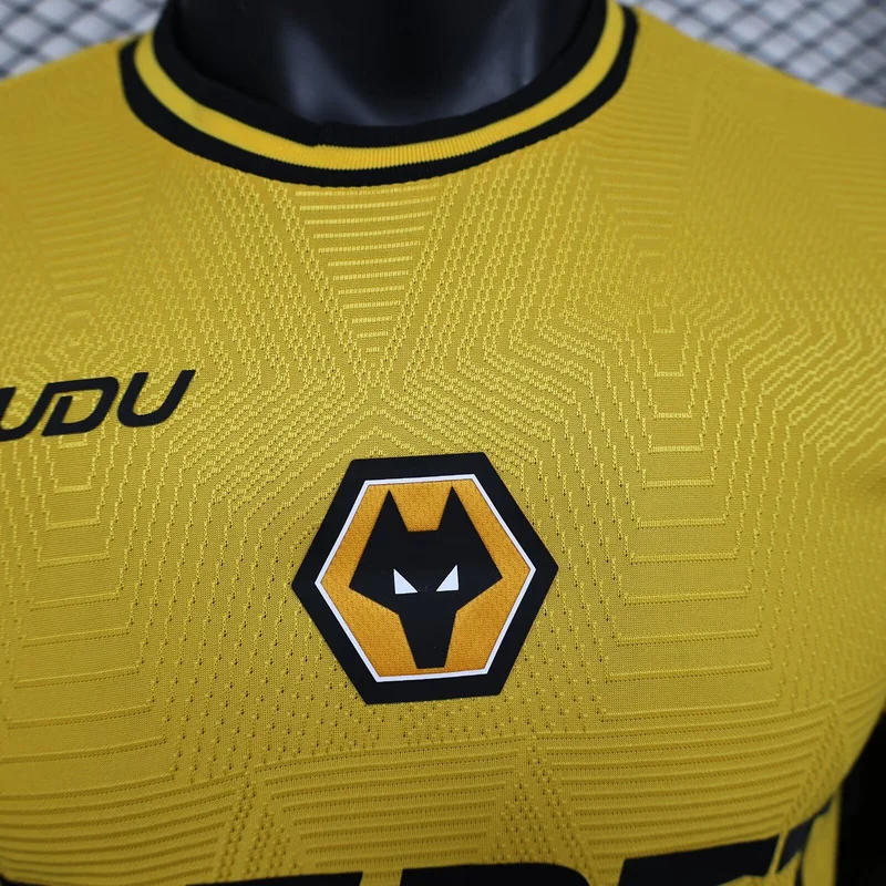 24-25 Wolves home player version soccer jersey