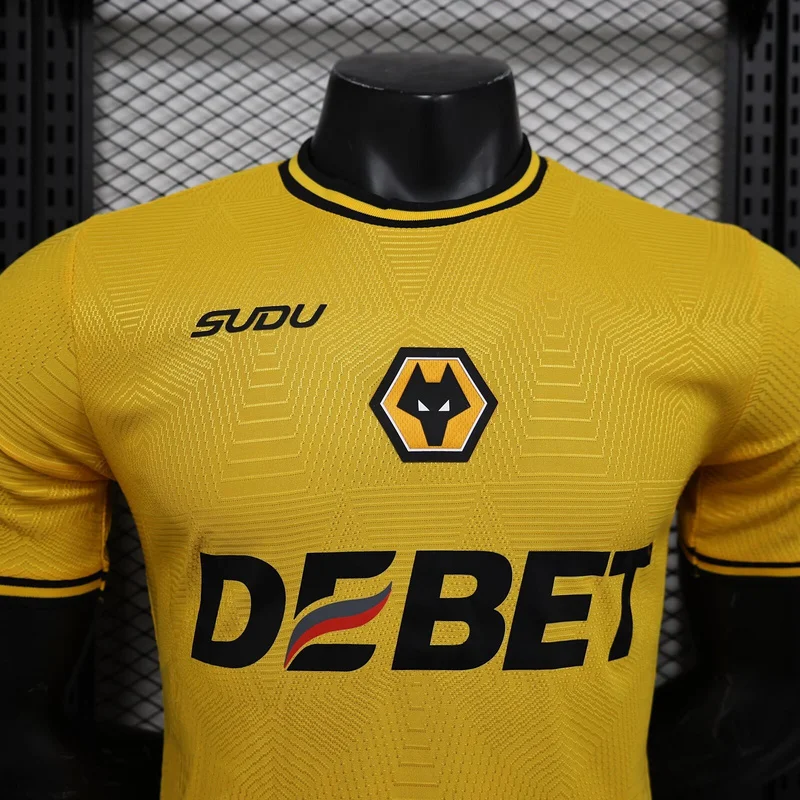 24-25 Wolves home player version soccer jersey