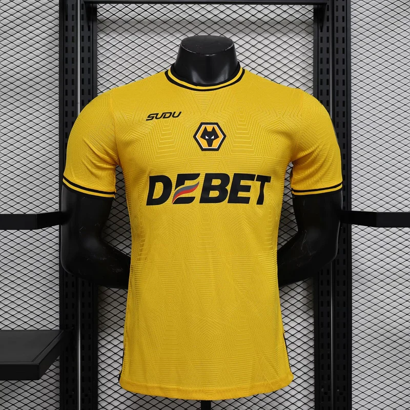 24-25 Wolves home player version soccer jersey