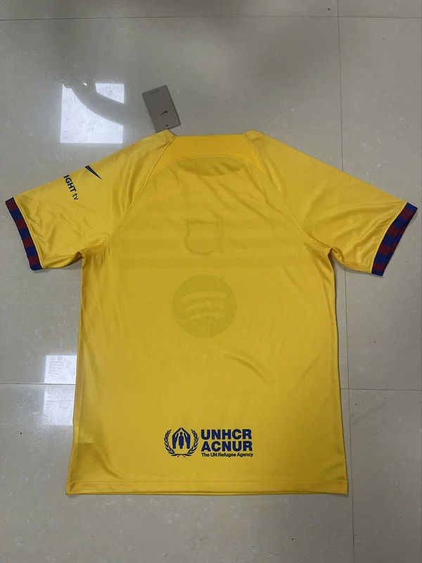 24-25 Barcelona Yellow soccer jersey